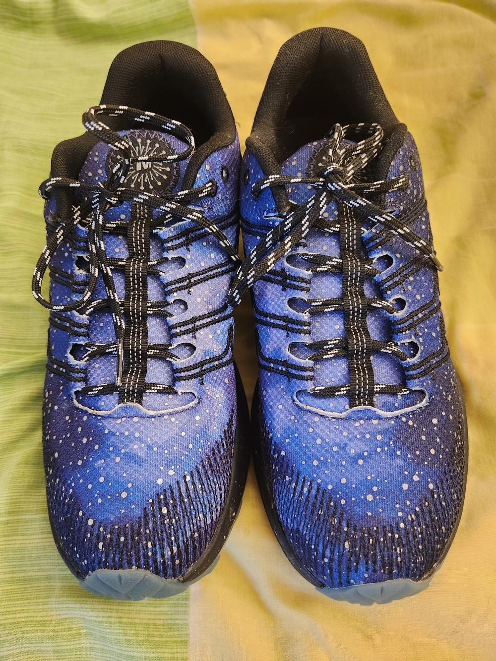 Merrell Men's Blue and Black Athletic Running Shoes